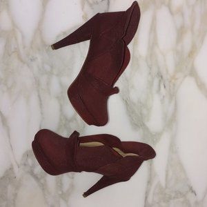ZOMP 38 LEATHER HEEL